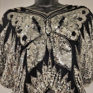 Vintage Sequin Top